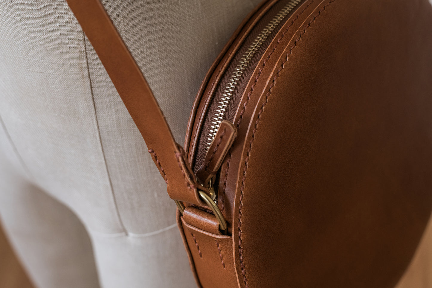 Full Moon Medium Round Bag