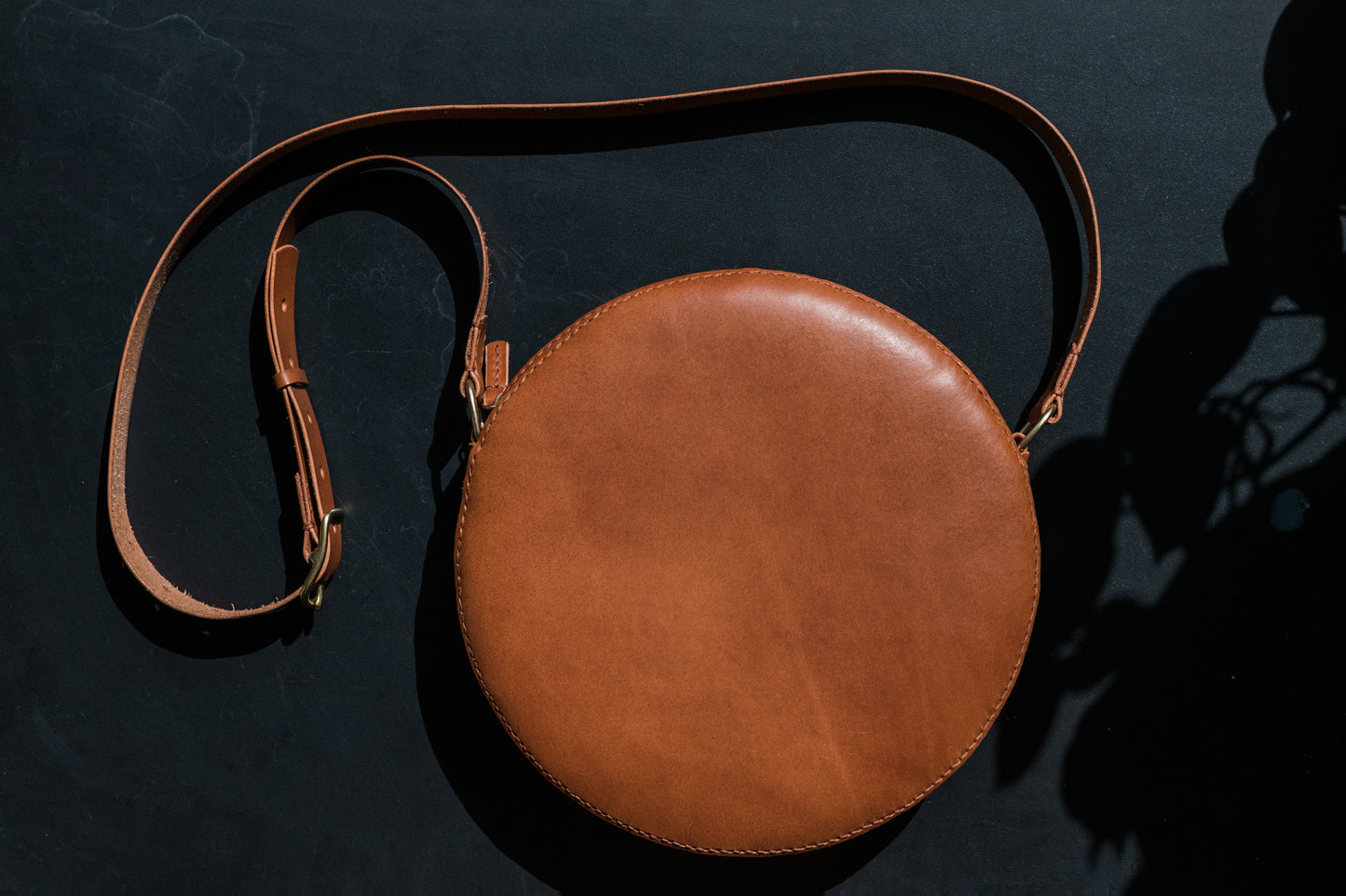 Full Moon Medium Round Bag