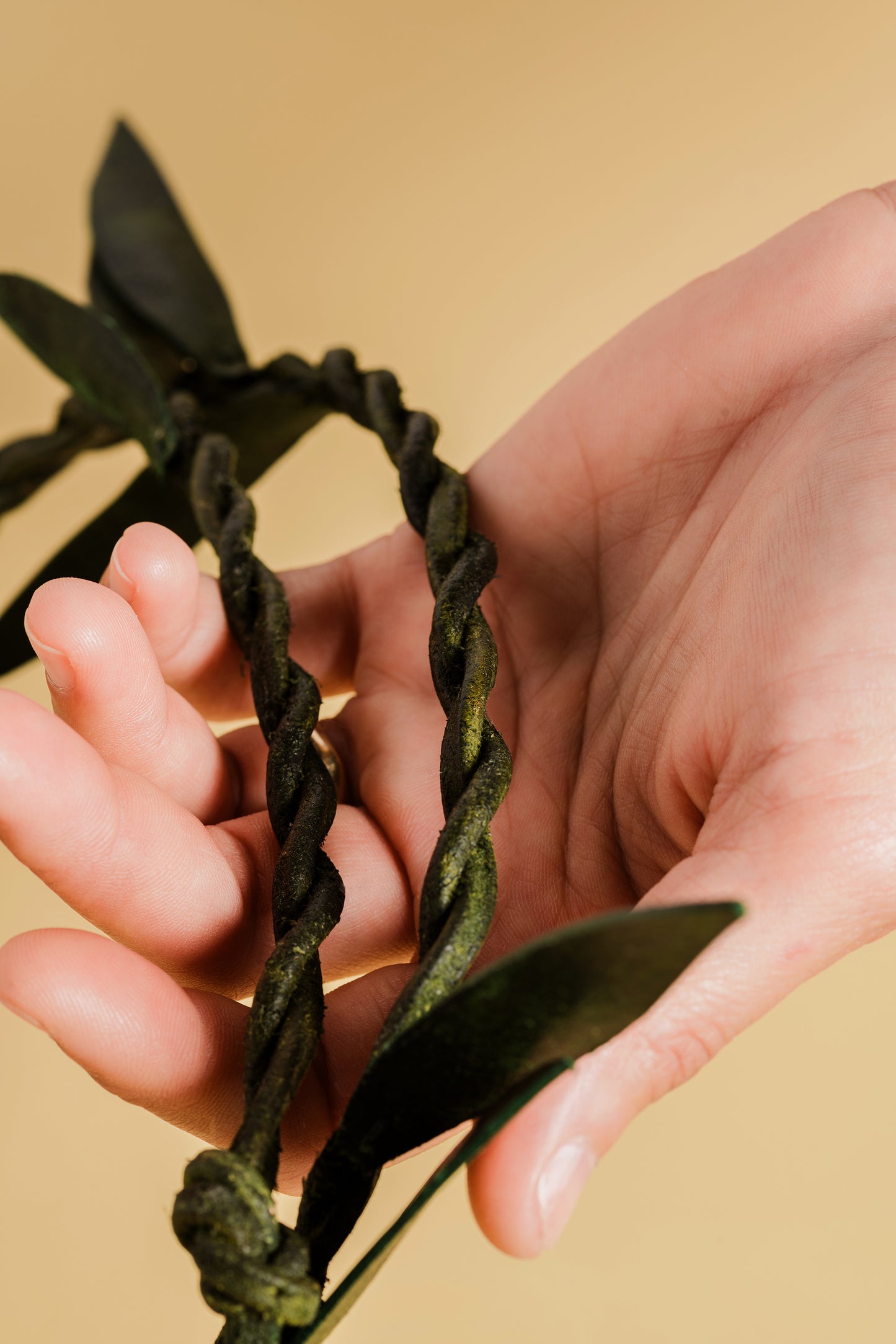 Ti Leaf Lei - Single Strand