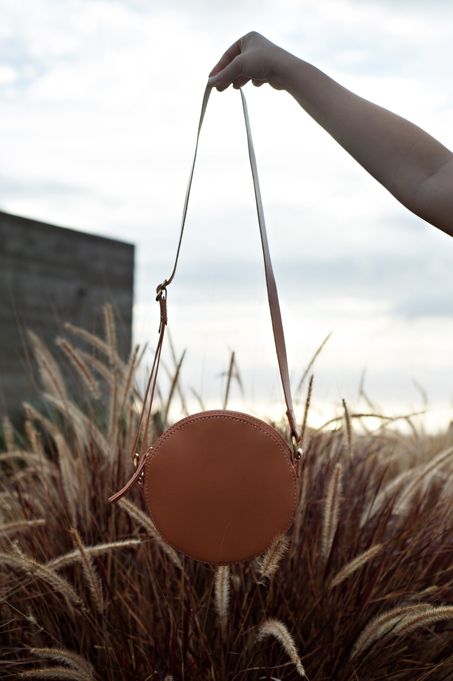 Full Moon Round Bag
