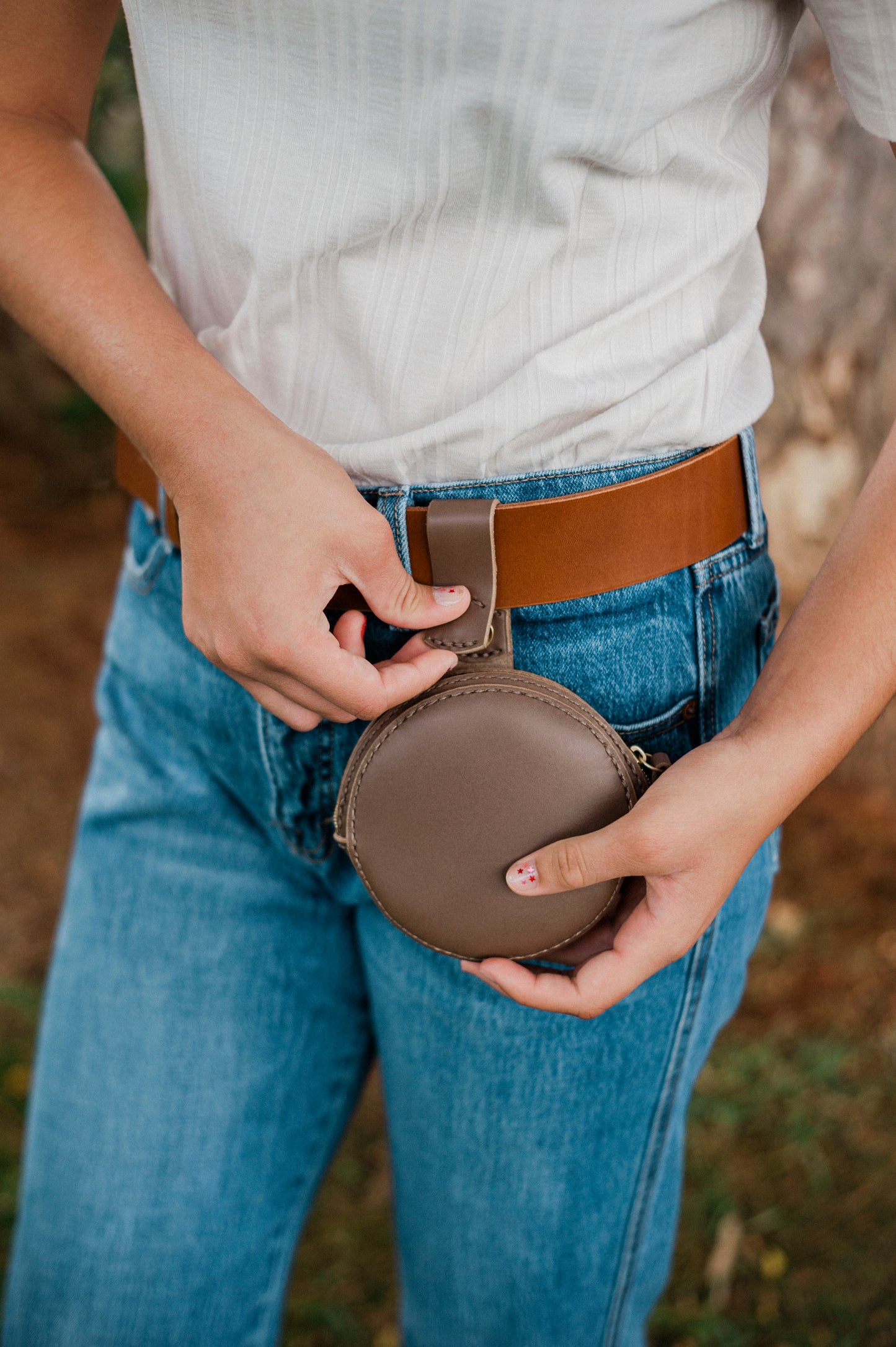 Moon Round Pouch MINI
